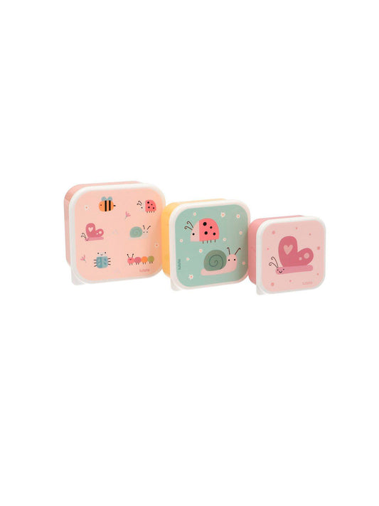 3 TUPPER - FRUITS LUNCH BOX