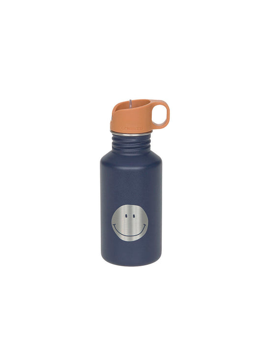 SMILE NAVY STAINLESS STEEL BOTTLE