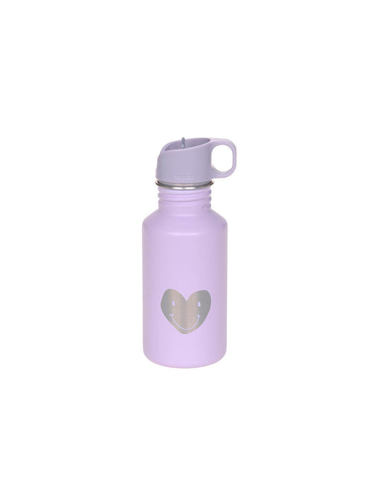 HEART LILAC STAINLESS STEEL BOTTLE