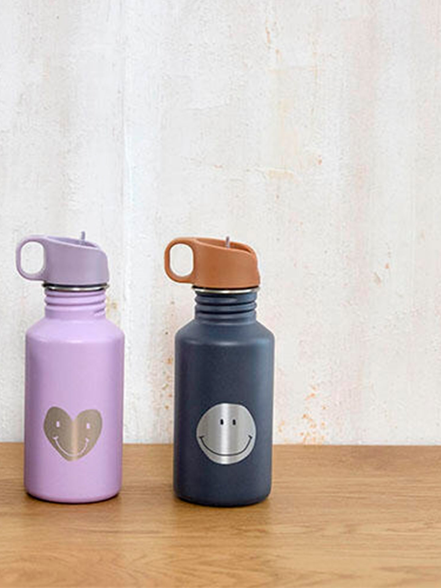 BOTELLA ACERO INOX HEART LILAC