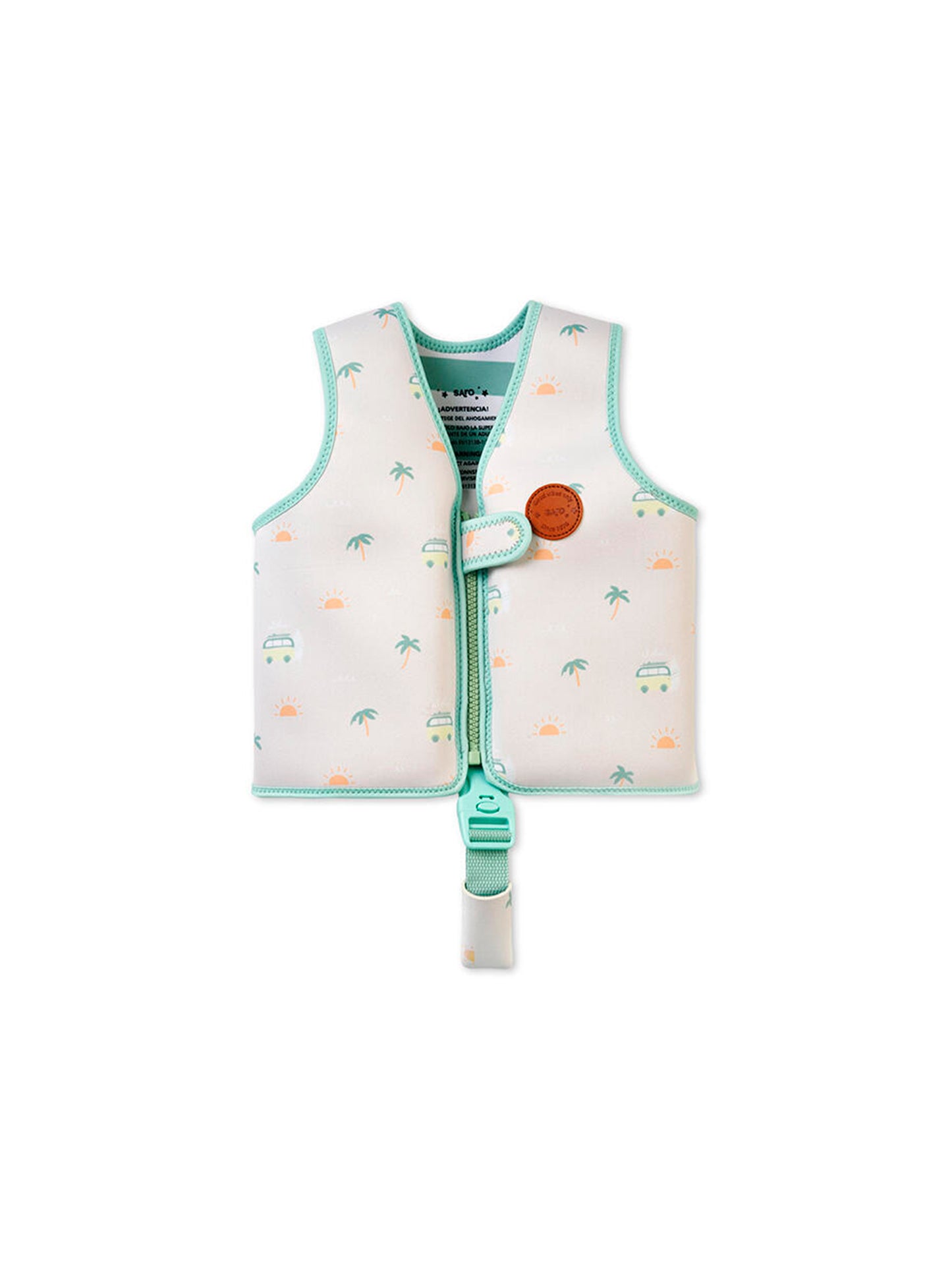 BABY DUCKS SAGE FLOAT VEST 1-3 years