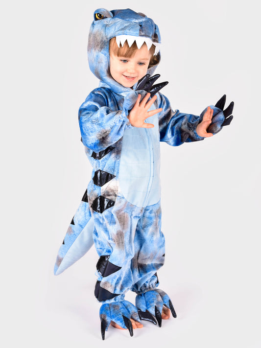 BLUE DINO COSTUME 