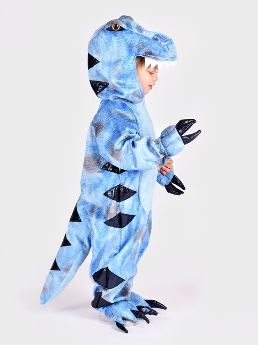 BLUE DINO COSTUME 