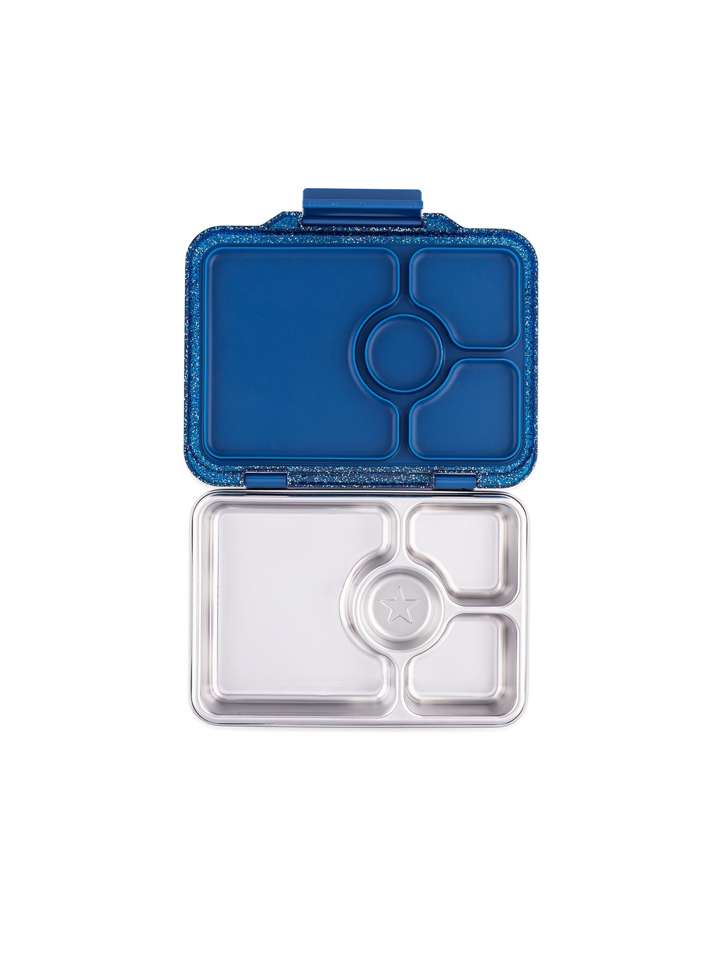 YUMBOX PRESTO AÇO INOXIDÁVEL 5 SEÇÕES LAVANDA