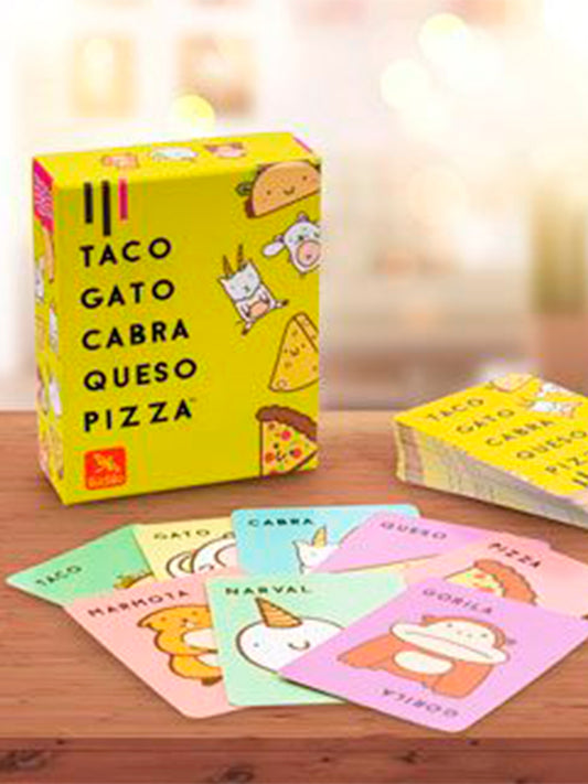 TACO, GATO, CABRA, QUESO, PIZZA