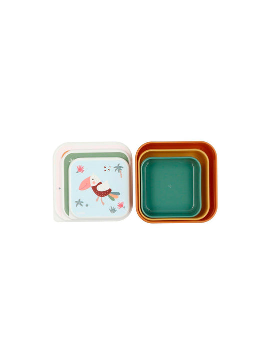 3 TUPPER - FRUITS LUNCH BOX