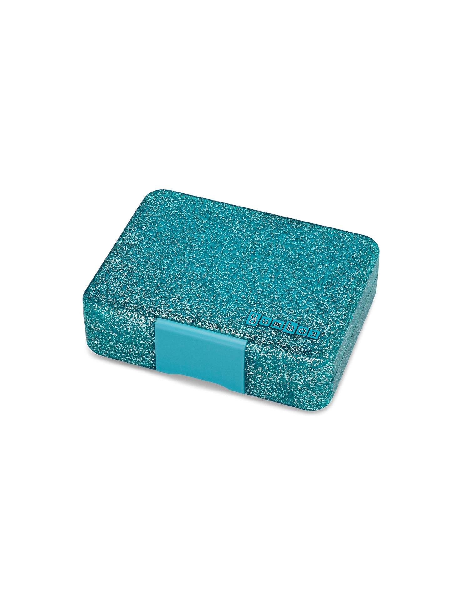 YUMBOX SNACK 3 SECCIONES AQUA GLITTER