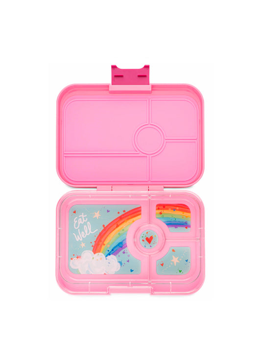 YUMBOX TAPAS 4 SECCIONES RAINBOW PINK