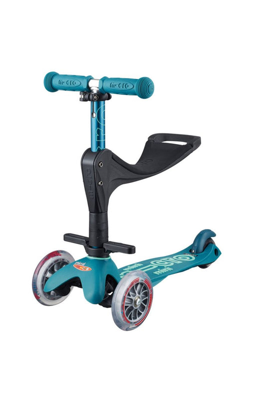 MINI MICRO 3en1 DELUXE+ Azul hielo Kidsme Store KIDSME