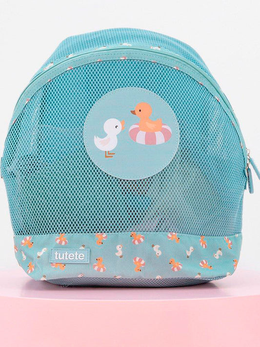 MOCHILA PLAYA ANTIARENA DUCKS SAGE Tutete KIDSME