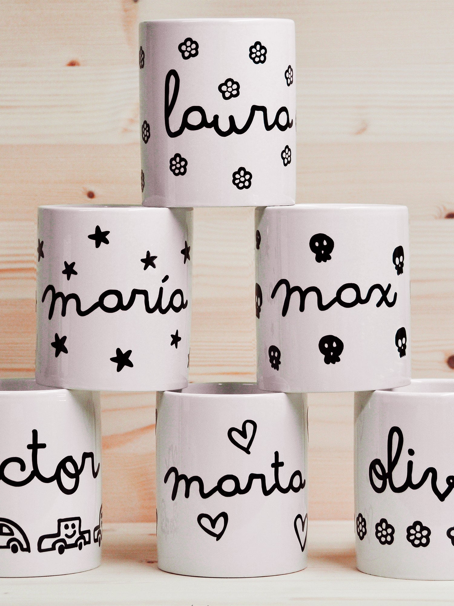 TAZA PERSONALIZADA ESTRELLAS Kidsme store KIDSME